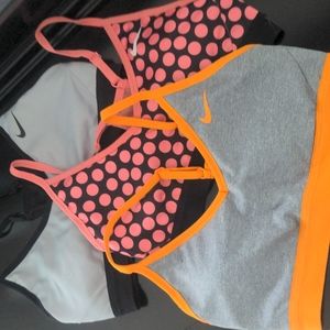 3 Women's Nike Sports Bras Small